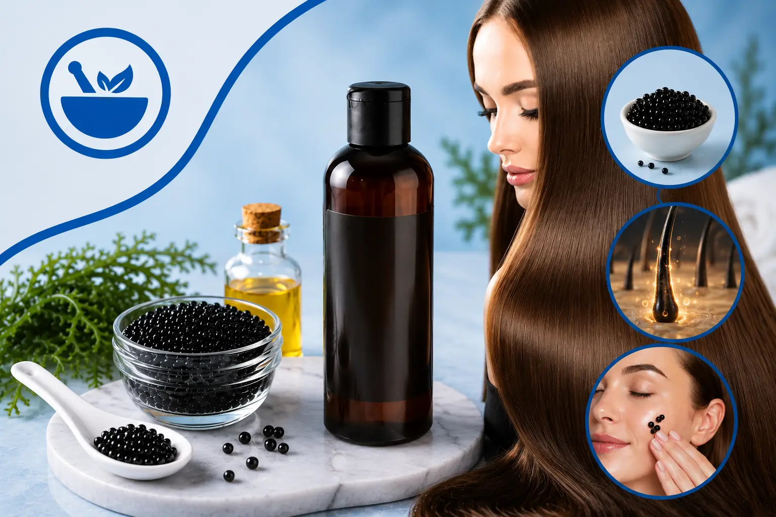 فواید و نحوه استفاده از خاویار برای مو