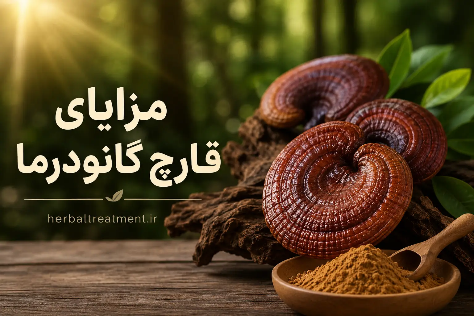 مزایای قارچ گانودرما